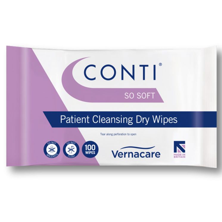 Conti So Soft Patient Cleansing Dry Wipes